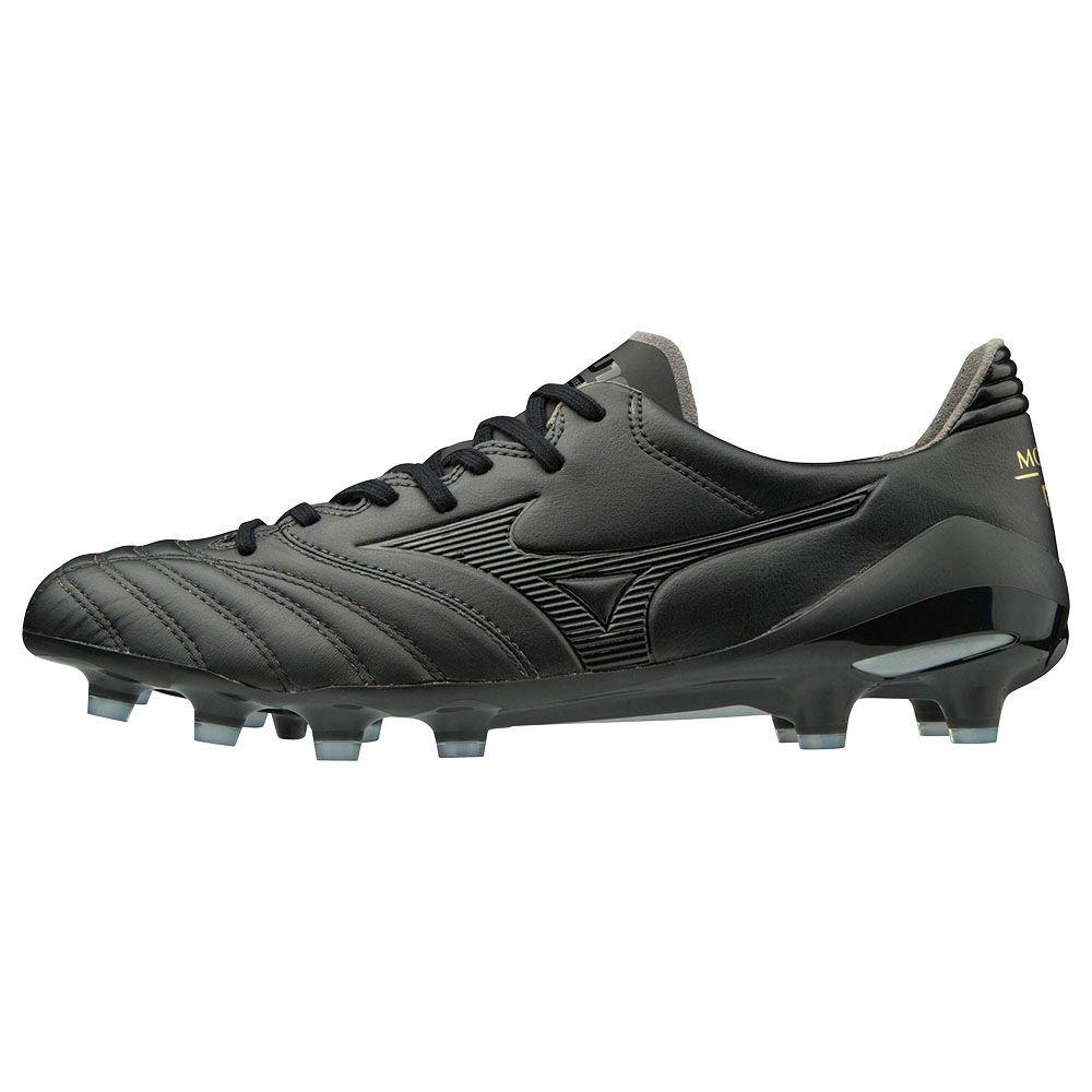 Men's Mizuno Football Boots Black/Black MORELIA NEO II MD Shoes - P1GA18530005